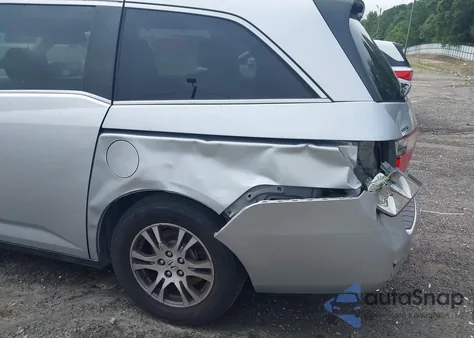 2011 Honda Odyssey Ex-L from USA, damaged, VIN 5FNRL5H62BB072519